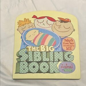 “🩷Bundle 4/$19” Baby Newborn The Big Sibling Book Journal First Year